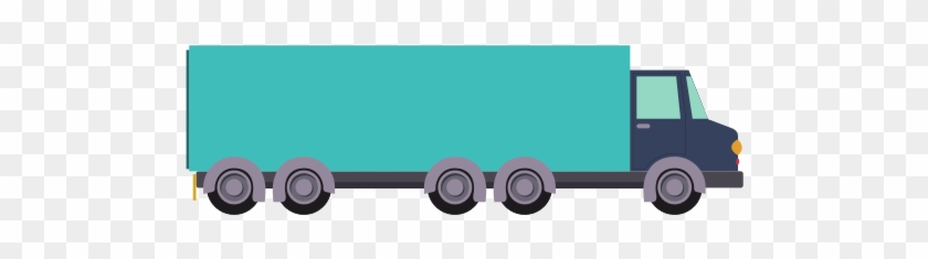Truck Delivery Logistics Design - Illustration #758036