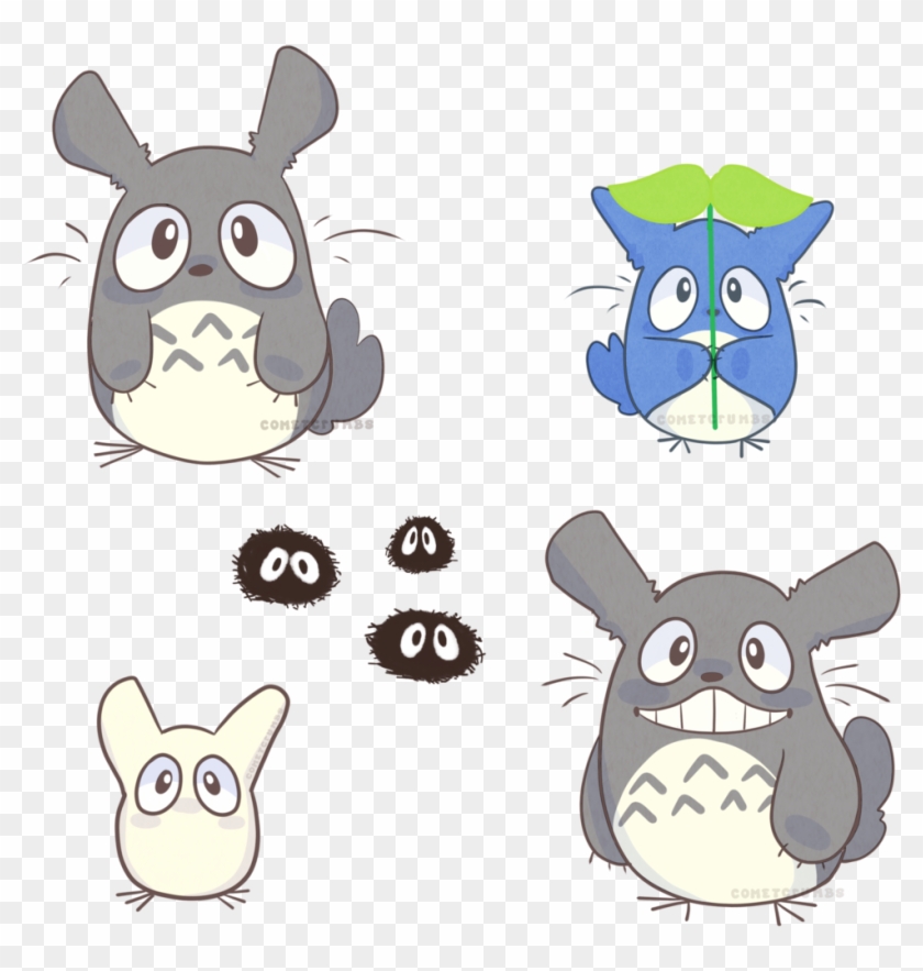 My Neighbor Totoro By Cometcrumbs My Neighbor Totoro - Cartoon #758131