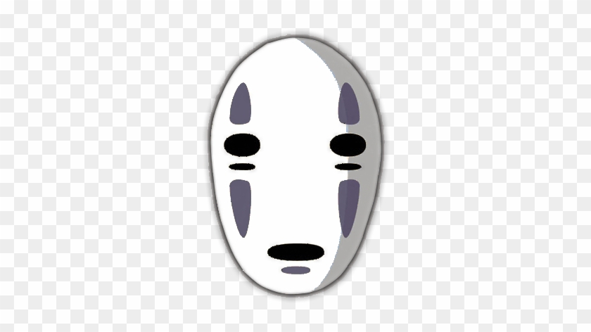 Noface Mask White - Spirited Away No Face Mask #758156