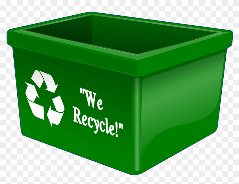 Recycling Bin Sign Empty Symbol - Recycling Bin Png #758162