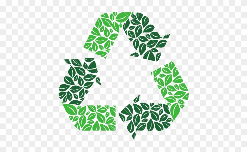 Green Recycling Symbol - Green Recycle Logo Png #758164