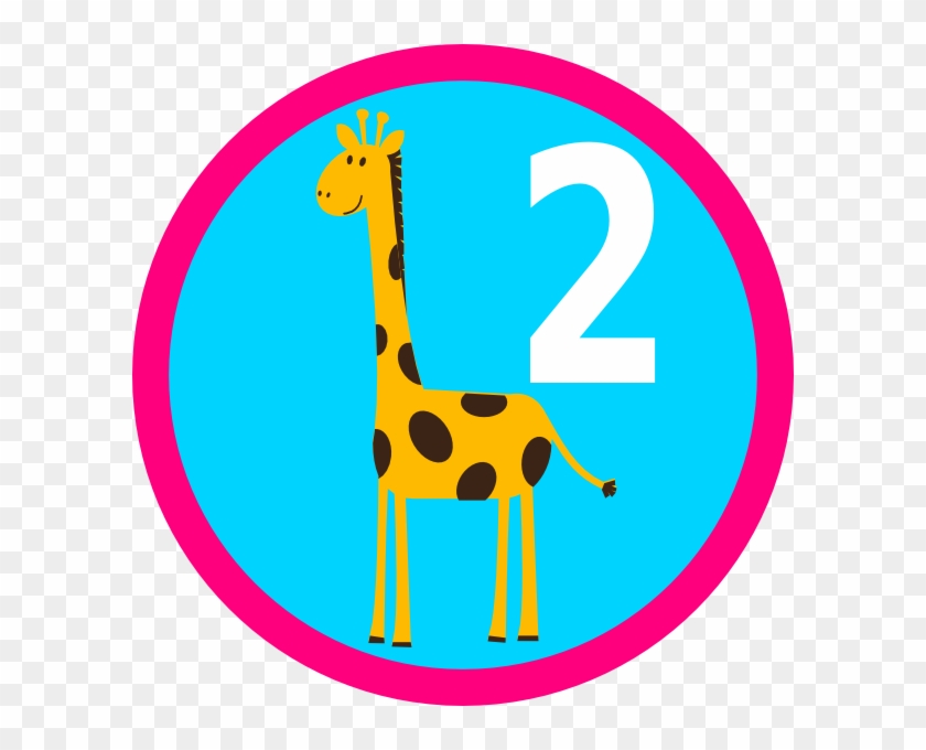 Giraffe Cupcake Topper 4 Clip Art At Clker - Giraffe #758249