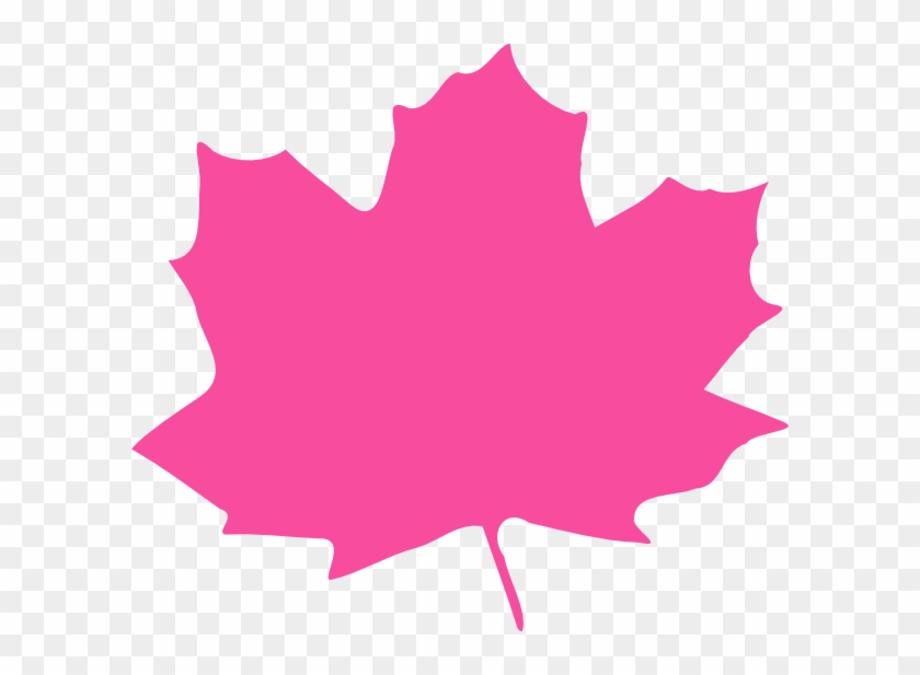 Leaves Clip Art At Clker - Pink Outline Of Australia #758361