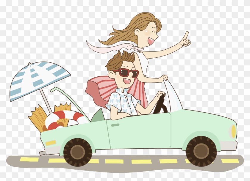 Car Illustration - Man Driving - Car Illustration - Man Driving #758673