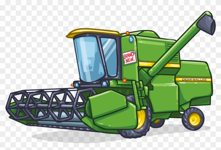 Combine Harvester Combine Harvester - Combine Harvester Cartoon #758559