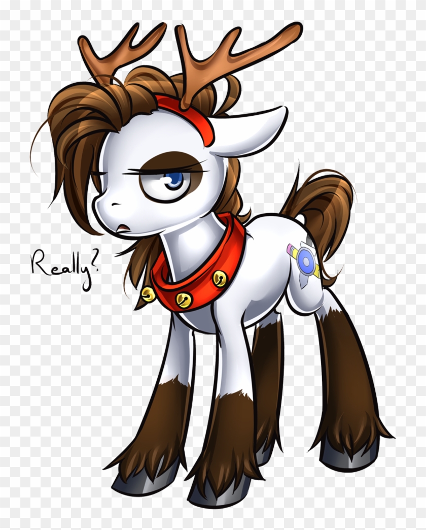 Christmas Caribou By Moenkin Christmas Caribou By Moenkin - Cartoon #758780