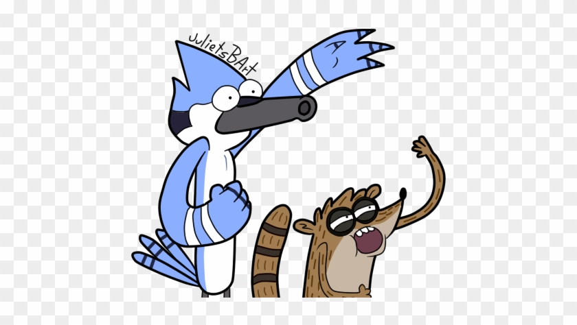 Desenhos Para Colorir - Mordecai And Rigby Cartoon #759115