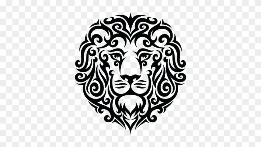 Image Result For Tribal Lion Face Tattoo - Leo Stencil #759384
