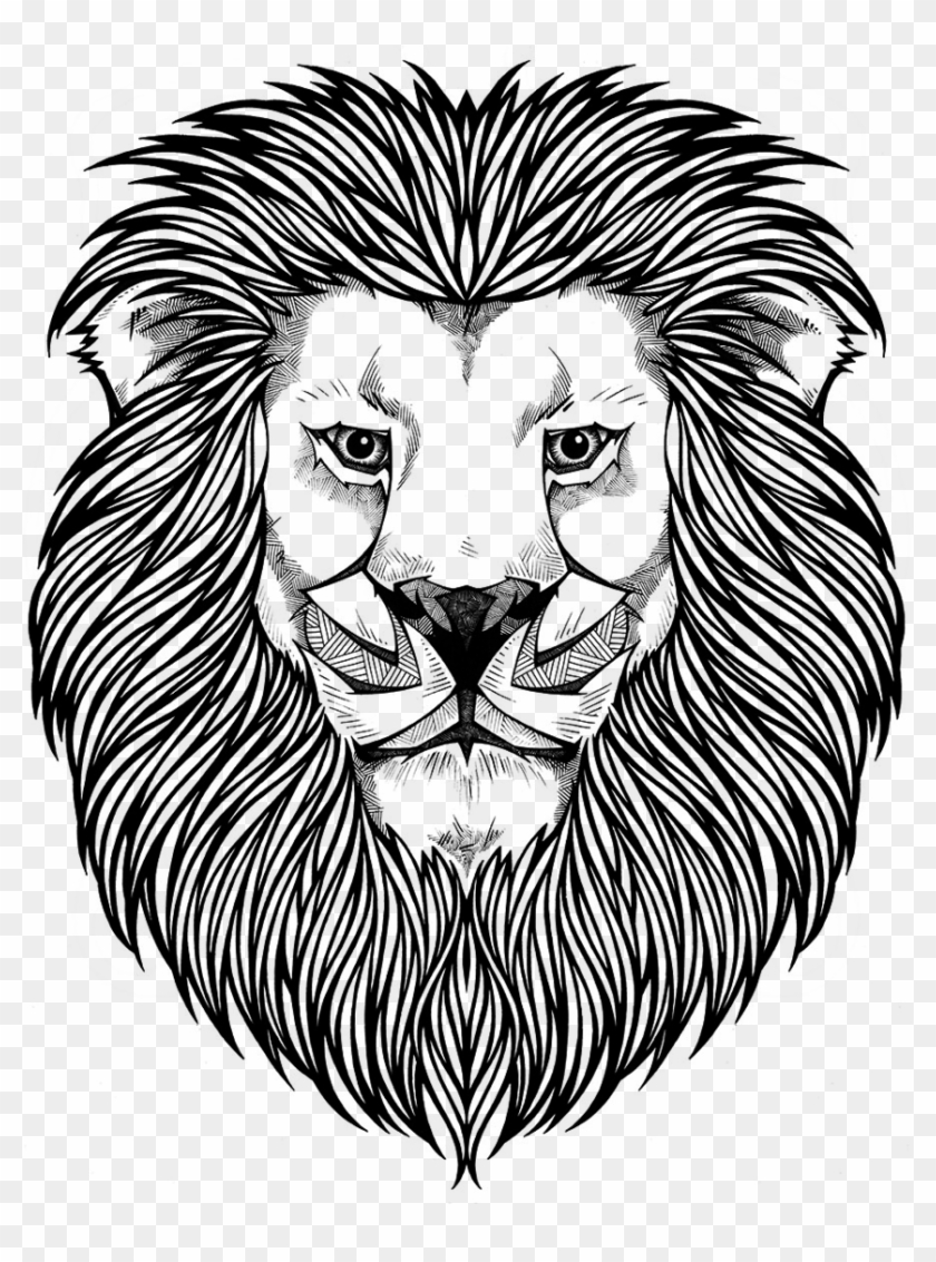 Grow - Lion Head Coloring Page #759392