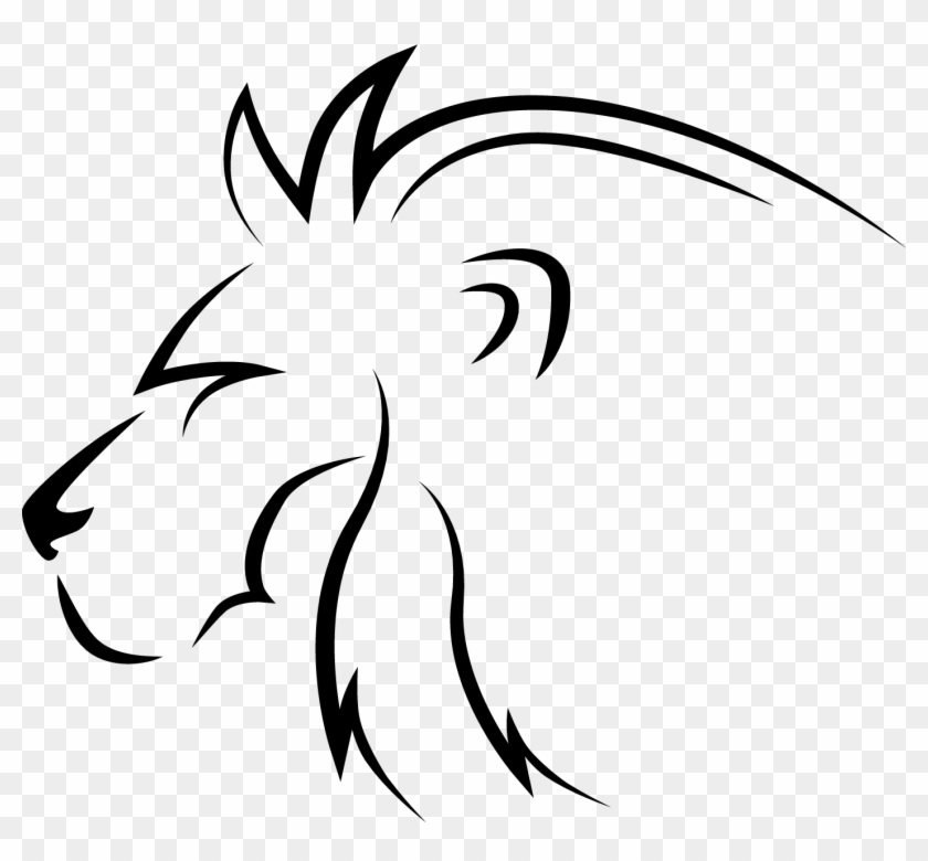 Lion Tattoo Clipart Png Image 02 - Leao De Juda Adesivo #759397