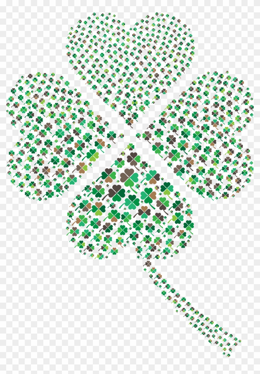 Big Image - Green Four Clover Leaf #759425