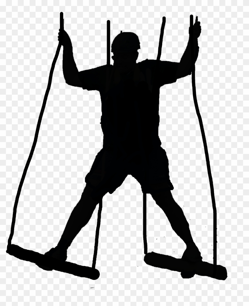 Ropes Course Adventure Park Recreation Clip Art - Rope Course Png #759431