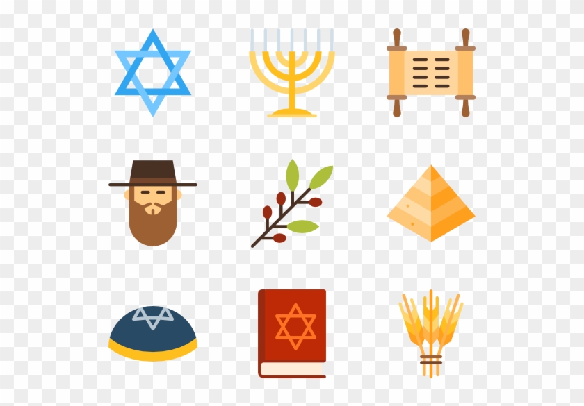 Judaism 50 Icons - Ramdhan Vector Png #759439