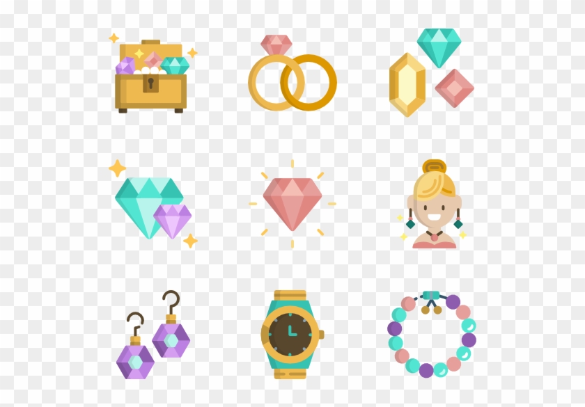 Jewelry 30 Icons - Jewelry Vector Png #759444