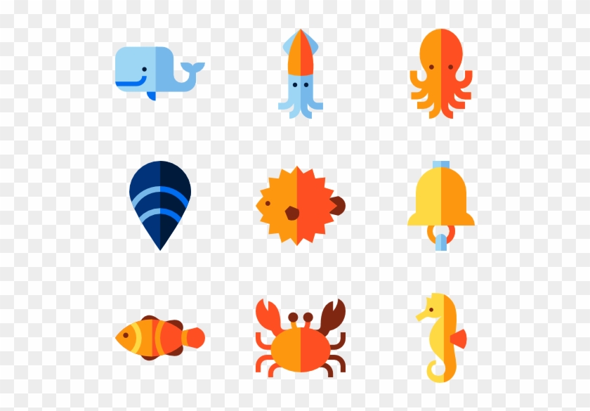Sea Life 50 Icons - Ocean Icon #759484
