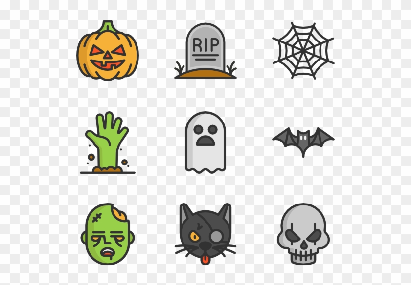 Halloween 50 Icons - Halloween Icons Png #759486
