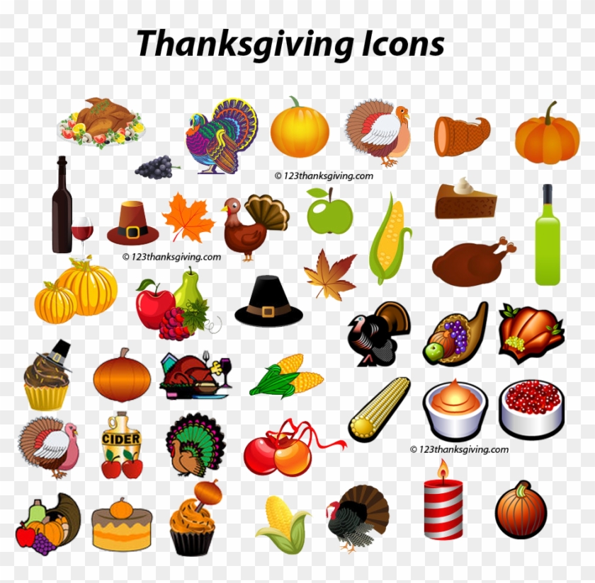 Here - Thanksgiving Icons #759487