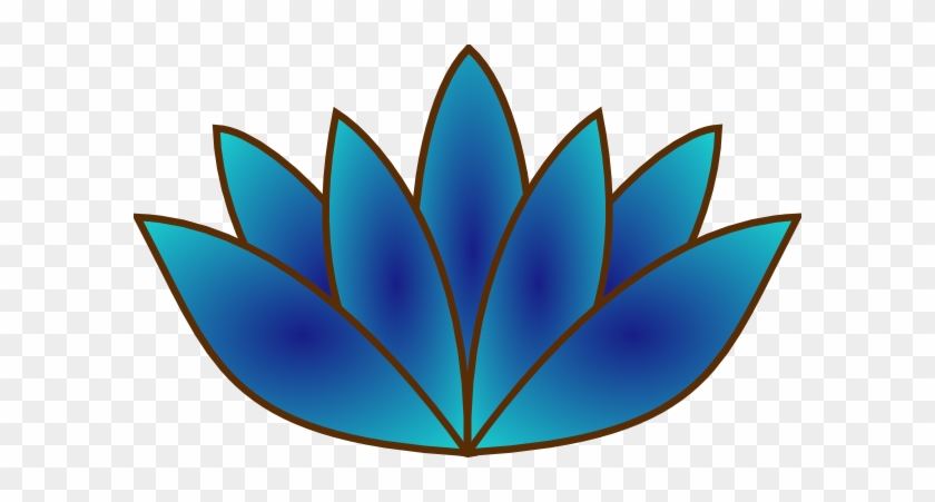 Blue Flower Clipart Blue Lotus - Portable Network Graphics #759491