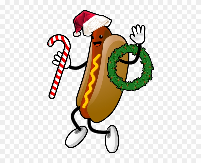 Hotdog Xmashotdog - Hot Dog Animated Gif #759631