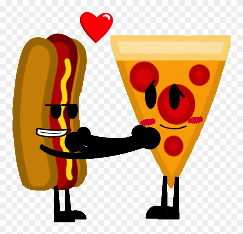 Pizza X Hotdog In Love Each Over By Thedrksiren - Pizza X Hotdog In Love Each Over By Thedrksiren #759698