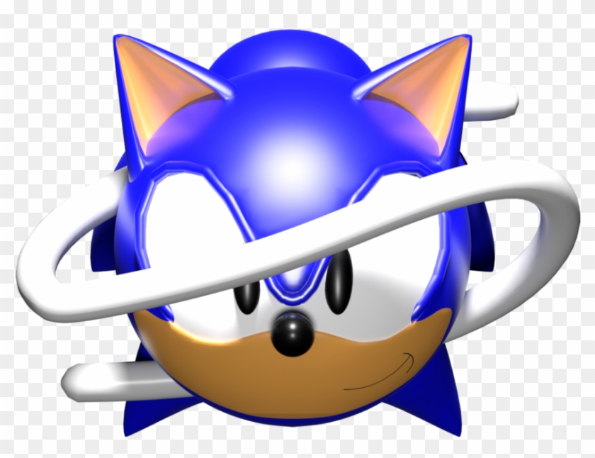 Sonic Saturn Logo Recreation By The64thgamer - Sonic Xtreme Model #759728