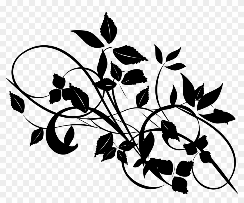 Clipart - Leaves Silhouette Png #759739