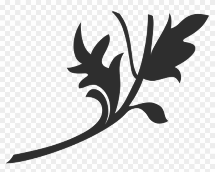 Leaf Silhouette Cliparts 15, - Leaf Motif Png #759762