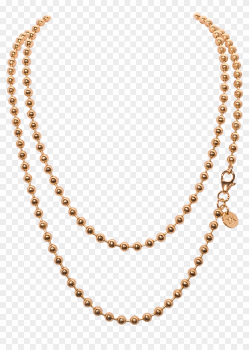 Necklace Clipart Transparent - Golden Chain Png Hd #760060