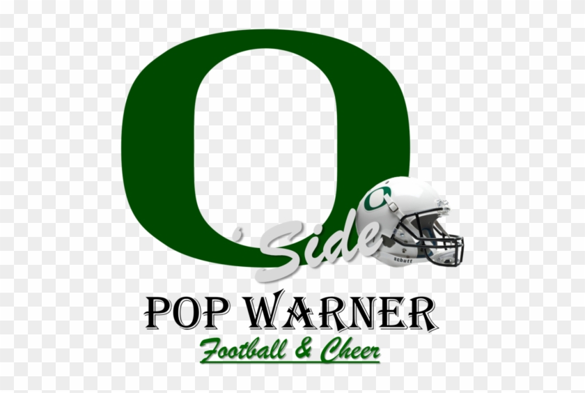 Pop Warner Football Helmet Clip Art - Oregon Ducks White Replica Full Size Helmet #760174