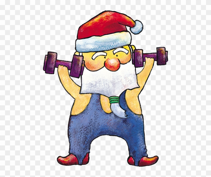 Santa Claus Physical Exercise Christmas Physical Fitness - Santa Claus Physical Exercise Christmas Physical Fitness #760377