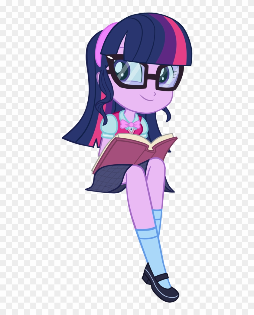 Invisibleink, Book, Bookworm, Child, Cute, Dork, Equestria - Twilight Sparkle Eg Vectors #760330