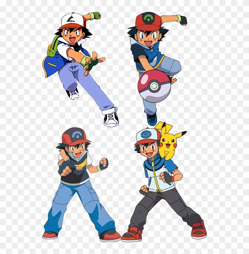 Ash Ketchum Outfits - Pokemon X And Y Ash Ketchum #760365