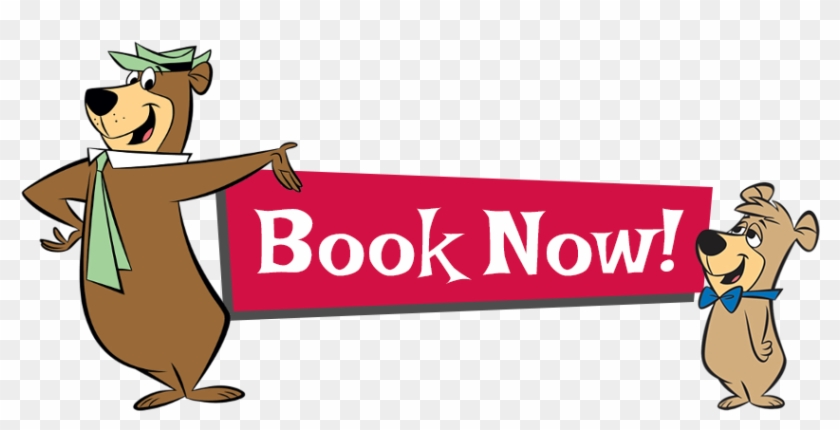 Jellystone Book Now Button - Yogi Bär #760430