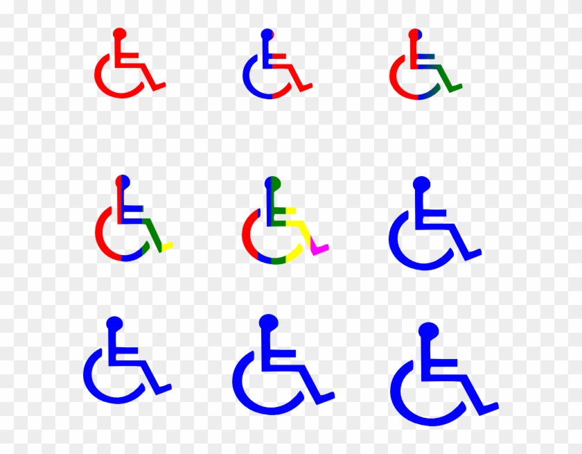 Draw A Handicap Sign #760456