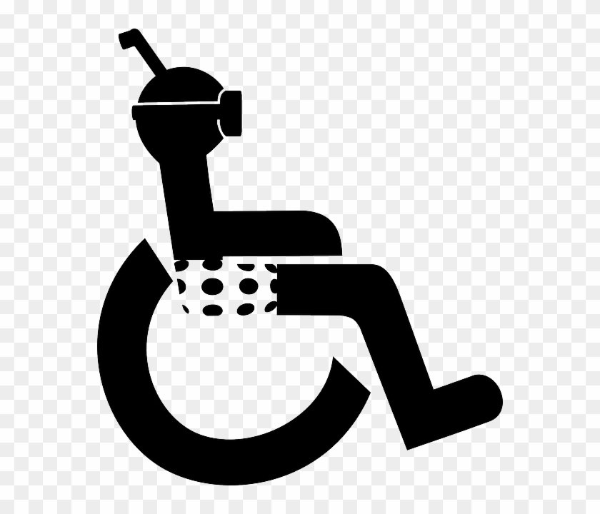Diver, Wheel Chair, Wheelchair, Chair Bound - Wheel Chair Clip Art #760459