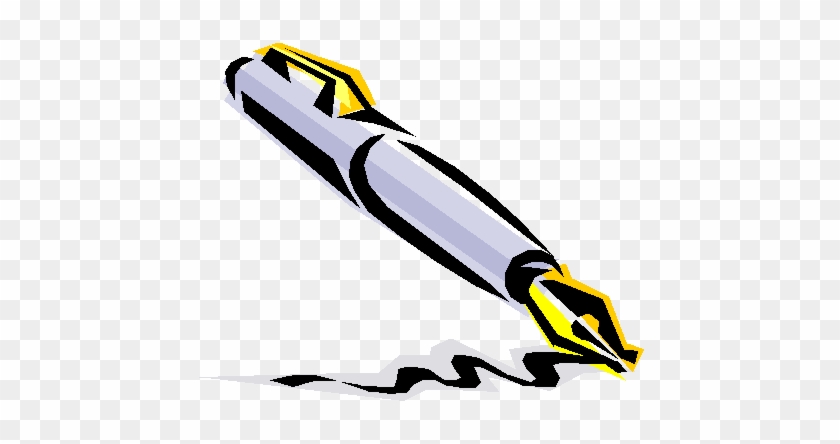 Pen Clipart Pen Clip Art The Quaker Campus - Pen Schrijven #760474