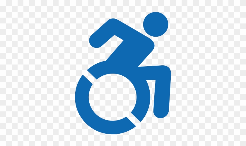 Disability Clip Art For Disabled Parking Umass Lowell - Wheelchair Stick Figure #760487