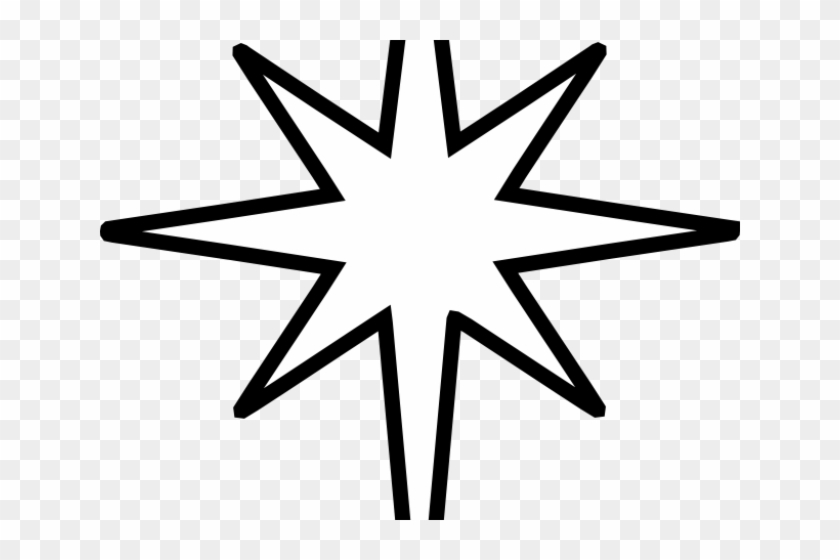 Star Of Bethlehem Clipart - Bethlehem Star Clipart #760493
