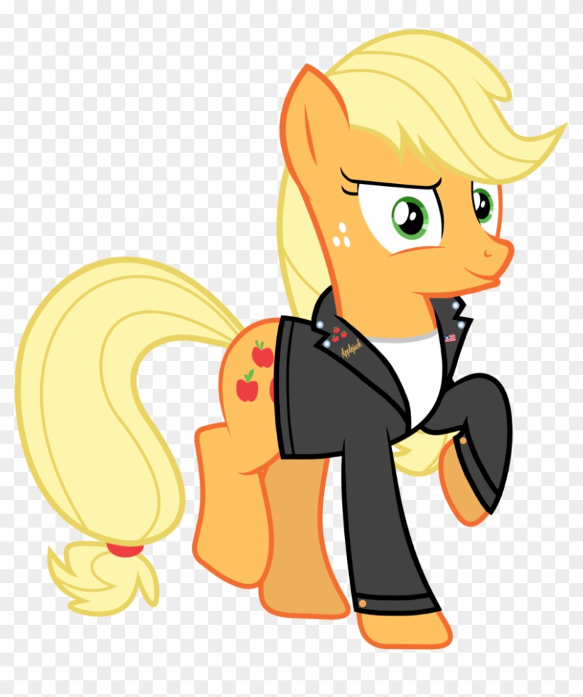 Greaser Applejack By Sebisscout1997 - Cartoon #760572