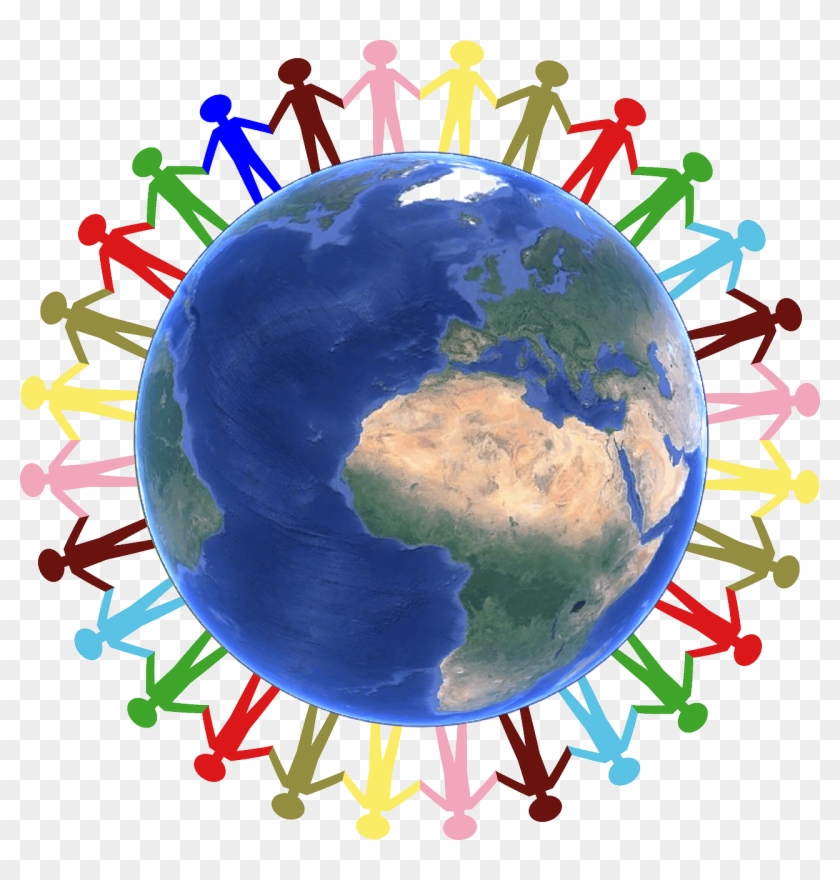 Group Circle Hand In Hand Earth Png Image - Group Circle Hand In Hand Earth Png Image #760651