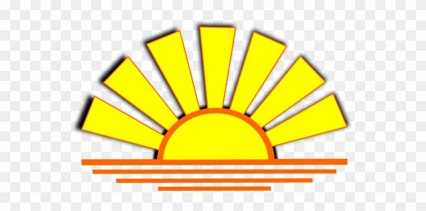 Sunset Graphic Weather Sun Sun 7 Sunset Graphic Html - Sunset Clip Art Free #760886