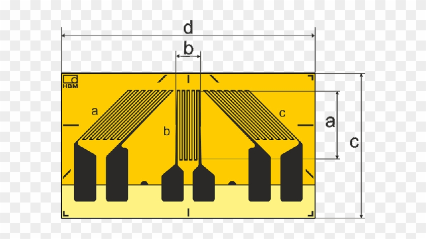 Hbm 1 Ry81 6/350 Rosette Strain Gauge For Ferritic - Diagram #760898