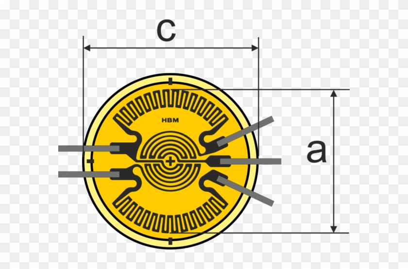 My2 Diaphragm Rosette Strain Gauge With Leads - Stress–strain Analysis #761028