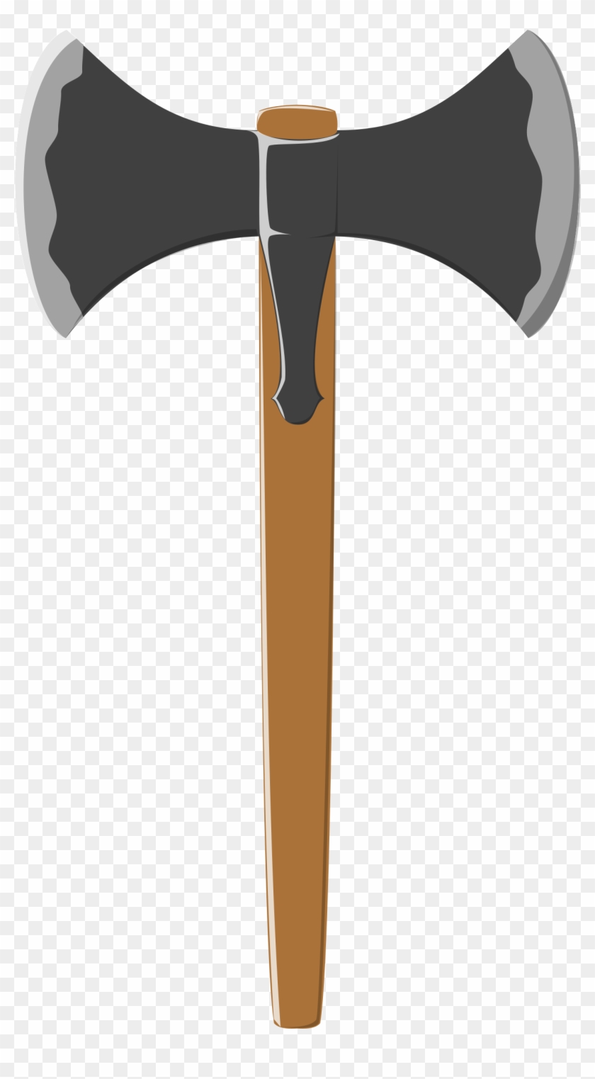 Big Image - Viking Battle Axe Clipart #761098