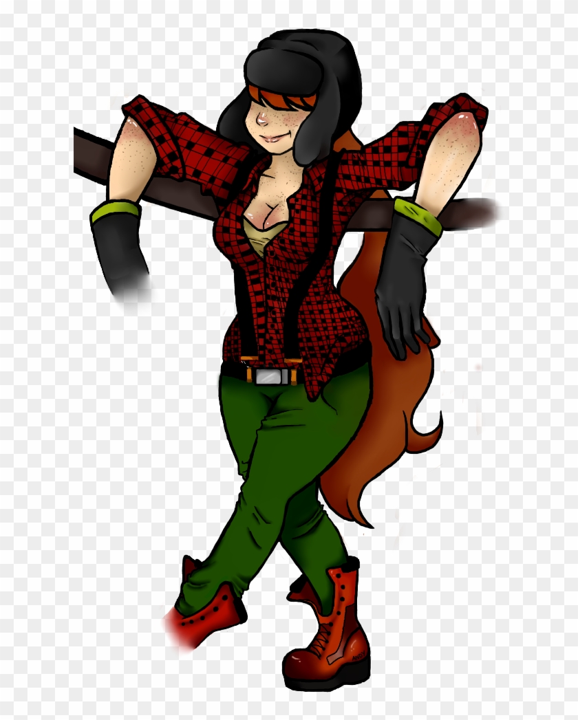 Lumberjack Oc Design By Chamai-chan - Drawing #761120