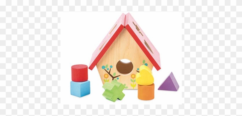 Le Toy Van Petilou Bird House Shape Sorter - Le Toy Van : Petilou : My Little Bird House Shape Sorter #761161