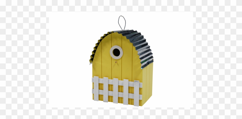 Birdhouse Curved Roof Light Yellow - Arch #761183