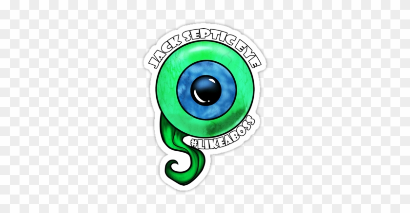 Jack Like A Boss Big Eye Of Youtuber Fan Or Vlog Of - Seal Of The President Of The United States Sticker #761202