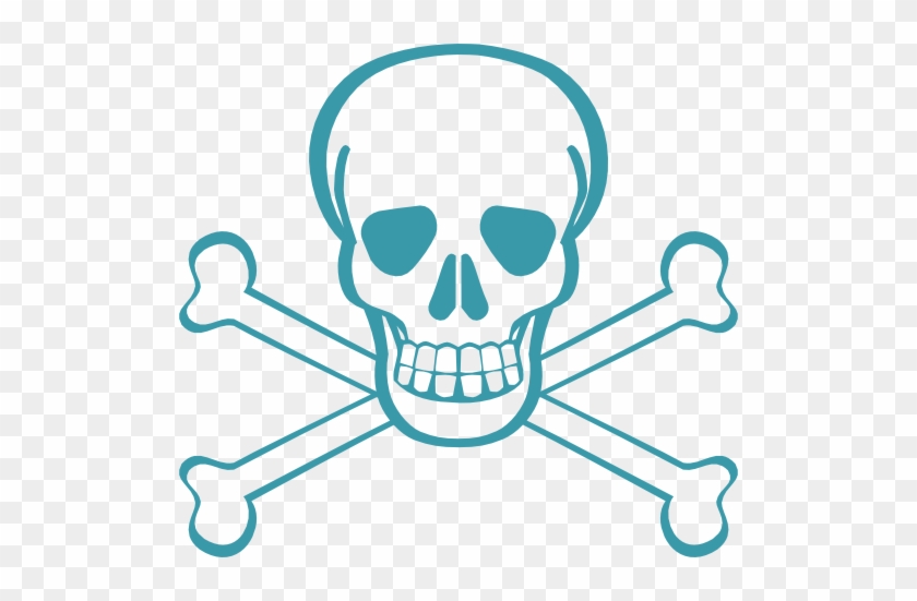 Embed This Clipart - Skull And Crossbones #761278