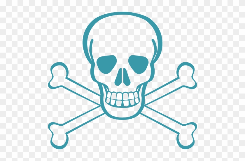 Embed This Clipart - Skull And Crossbones #761278